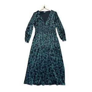 NSR Green Floral Dress Size XL